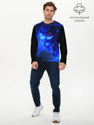 Мужской лонгслив базовый / Валорант