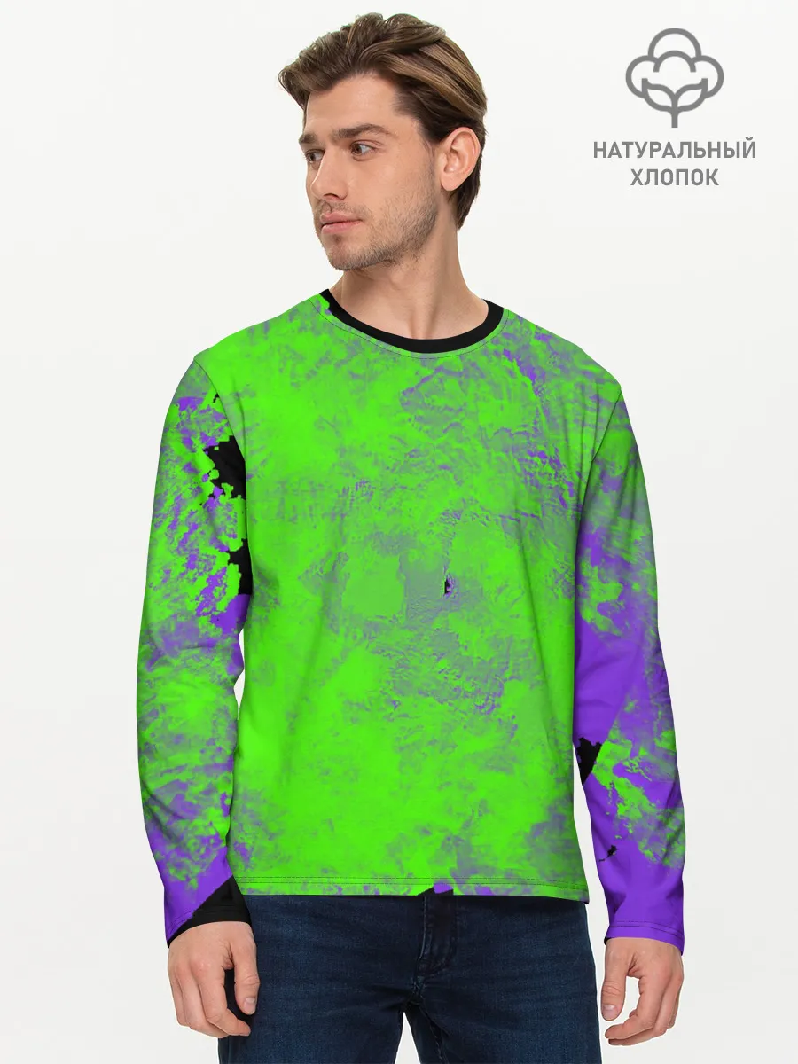 Мужской лонгслив базовый / Яд