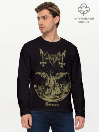 Мужской лонгслив базовый / MAYHEM