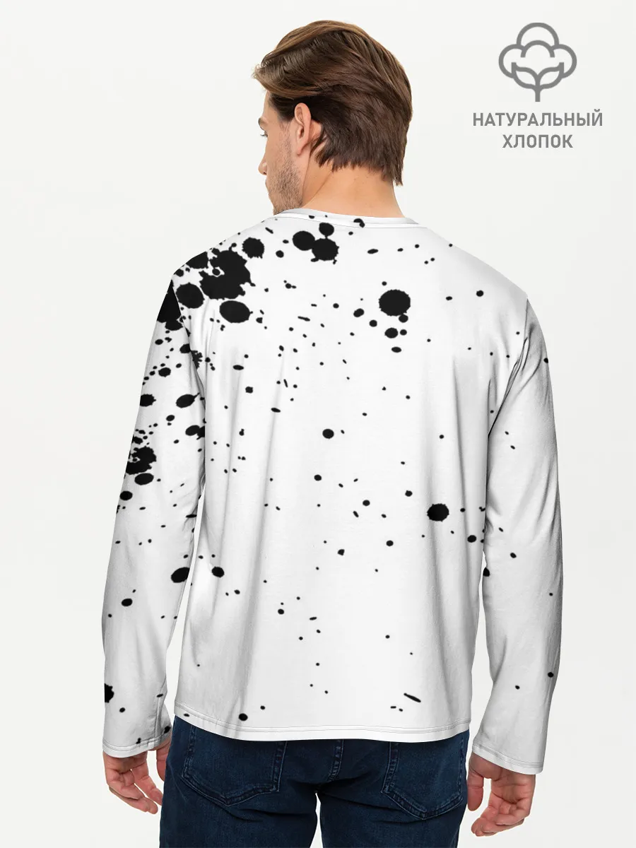 Мужской лонгслив базовый / Cyberpunk 2077