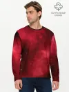 Мужской лонгслив базовый / Космическая пыль