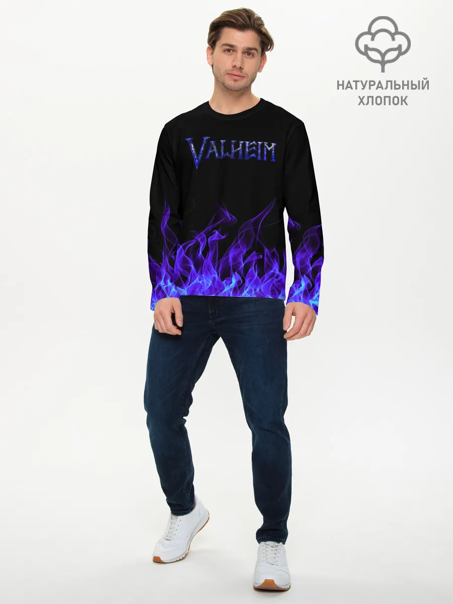 Мужской лонгслив базовый / Valheim