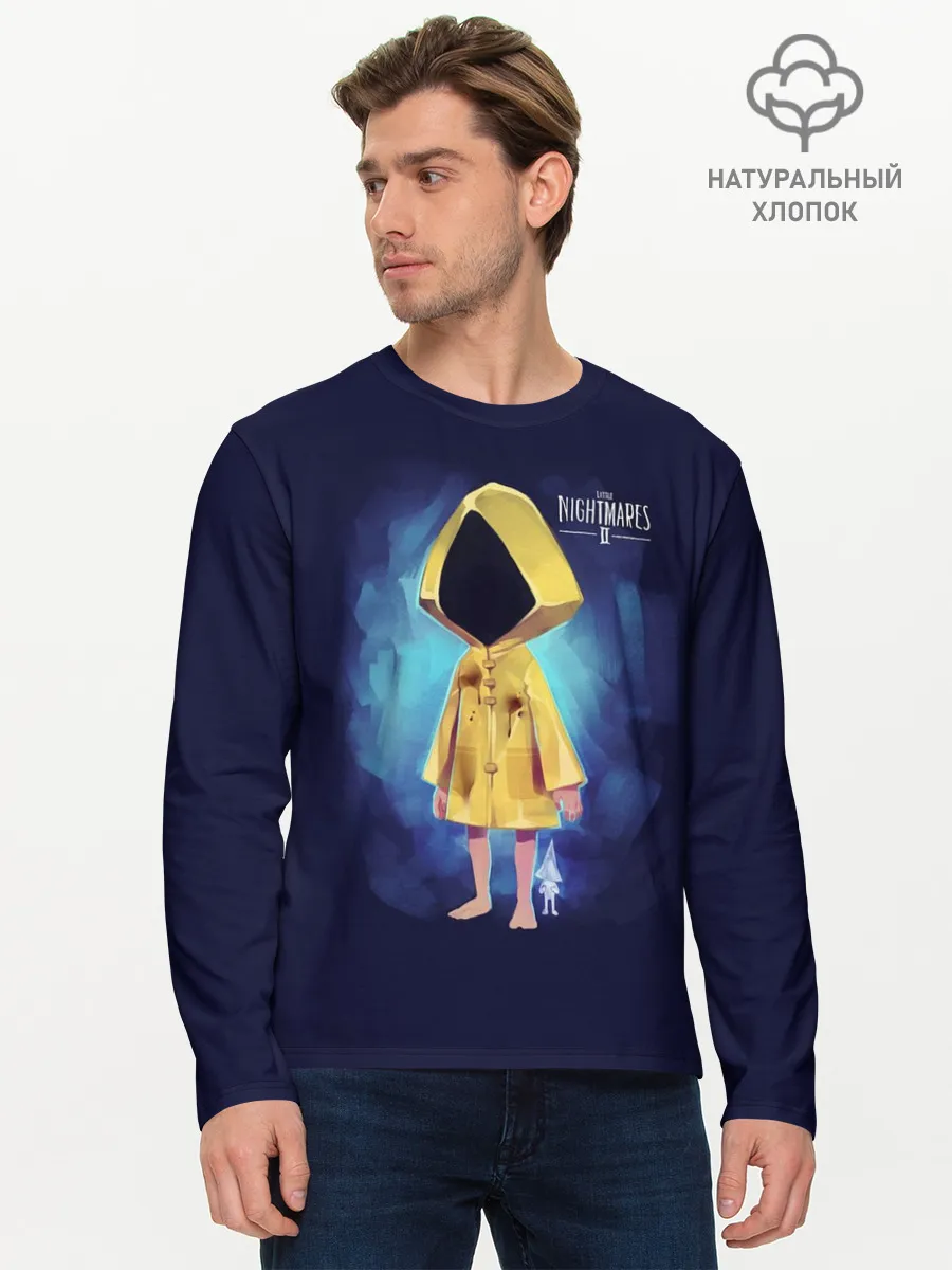 Мужской лонгслив базовый / Шестая из little Nightmares