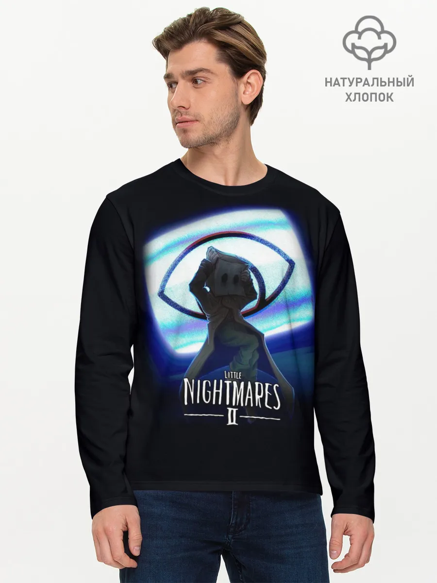Мужской лонгслив базовый / Little Nightmares 2 MONO