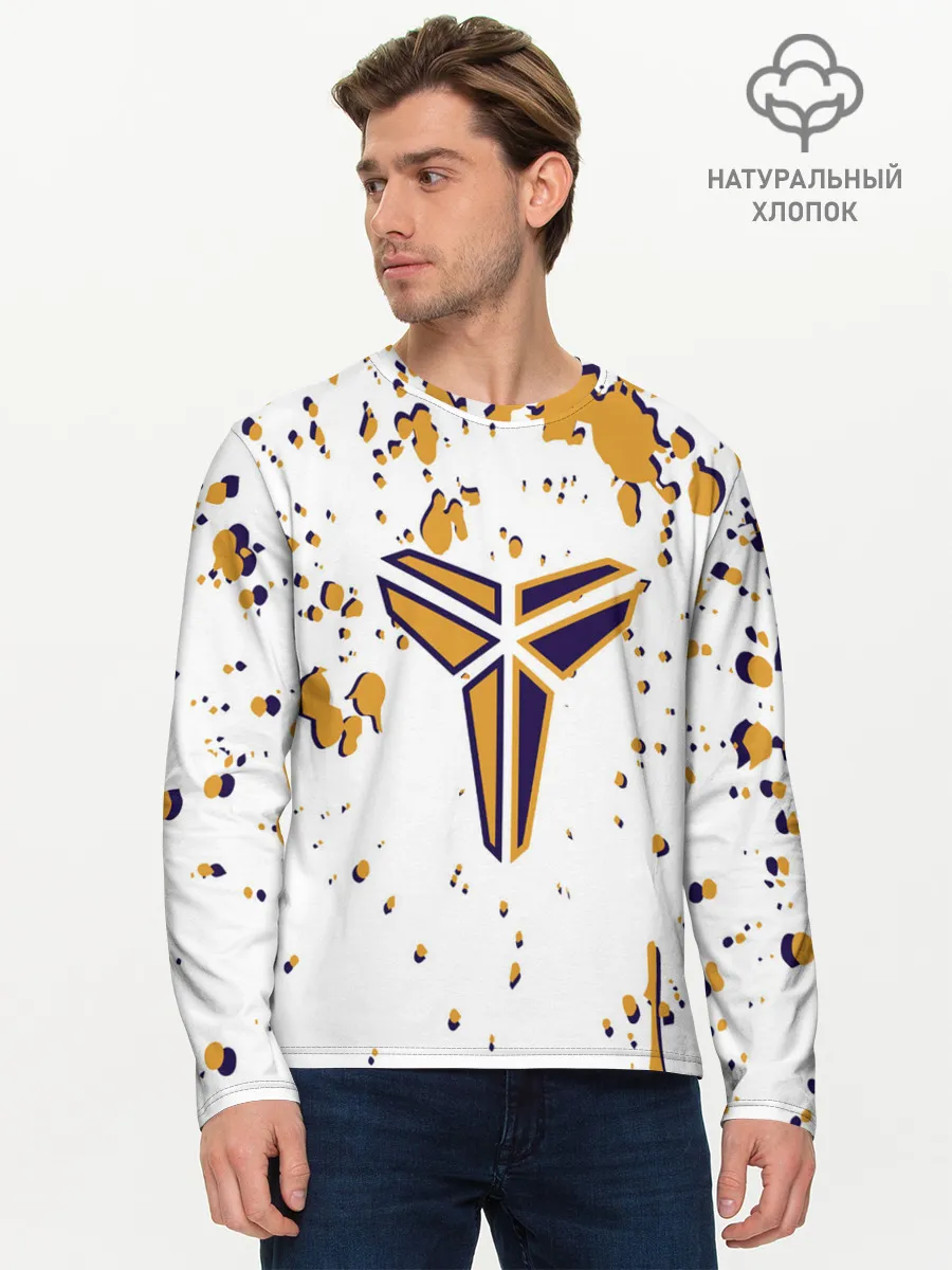 Мужской лонгслив базовый / Kobe Bryant.
