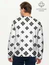 Мужской лонгслив базовый / Ромб в ромбе