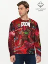 Мужской лонгслив базовый / Doom | Палач Рока