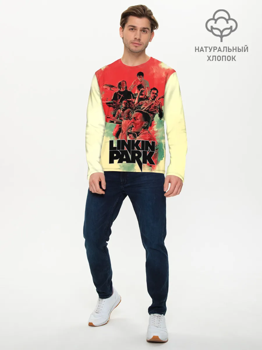 Мужской лонгслив базовый / LINKIN PARK