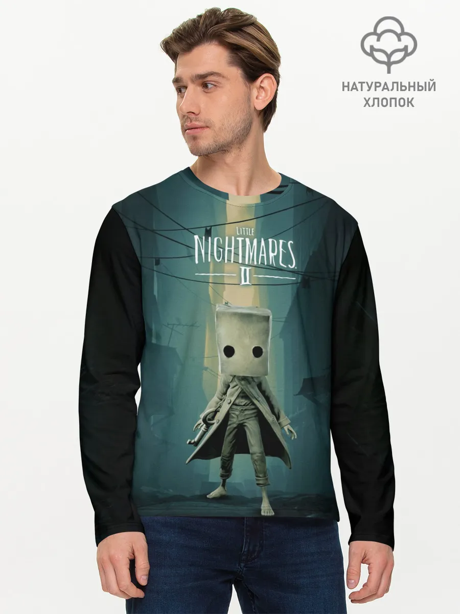 Мужской лонгслив базовый / Little Nightmares