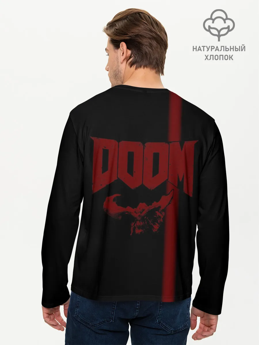 Мужской лонгслив базовый / Doom