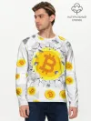 Мужской лонгслив базовый / БИТКОИН | BITCOIN
