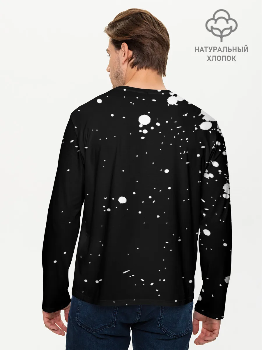 Мужской лонгслив базовый / WAKE THE F#CK UP!