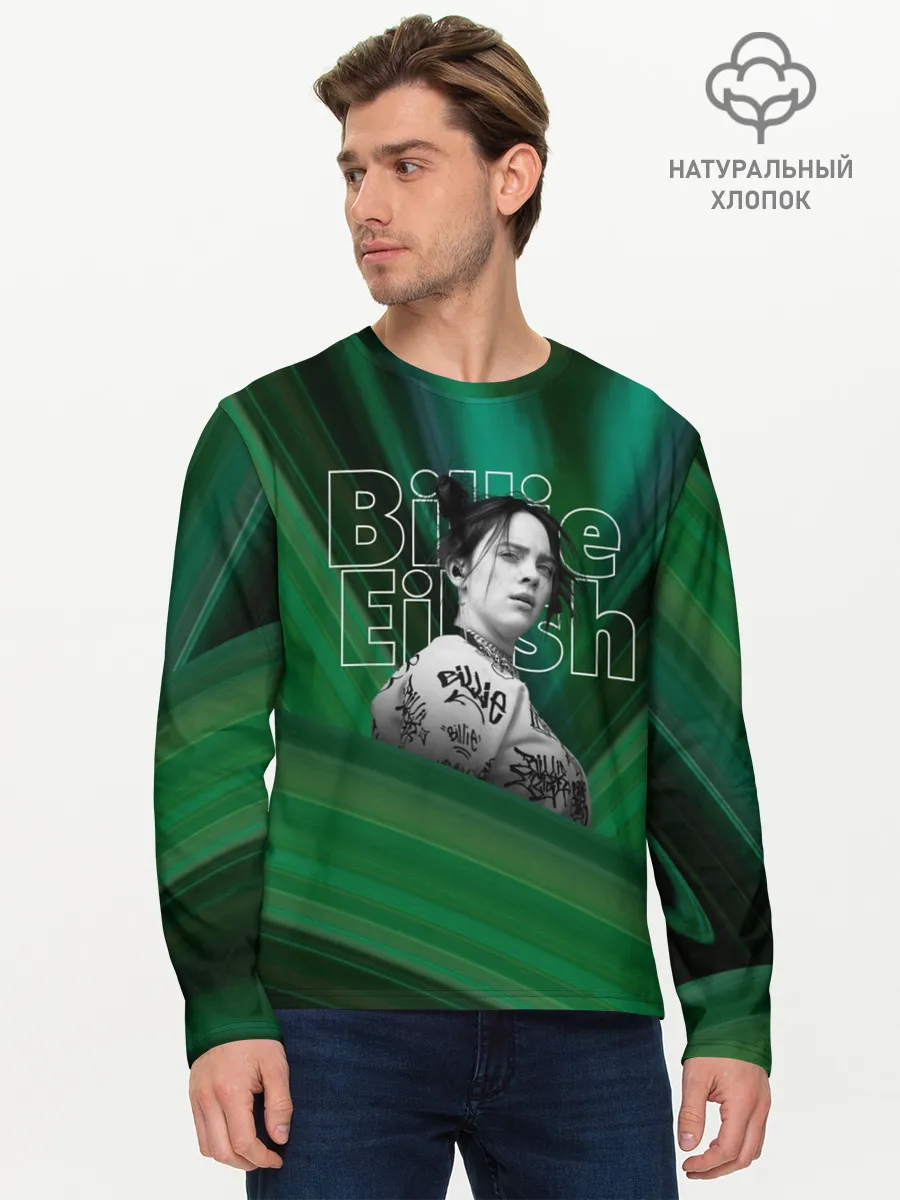 Мужской лонгслив базовый / Билли Айлиш