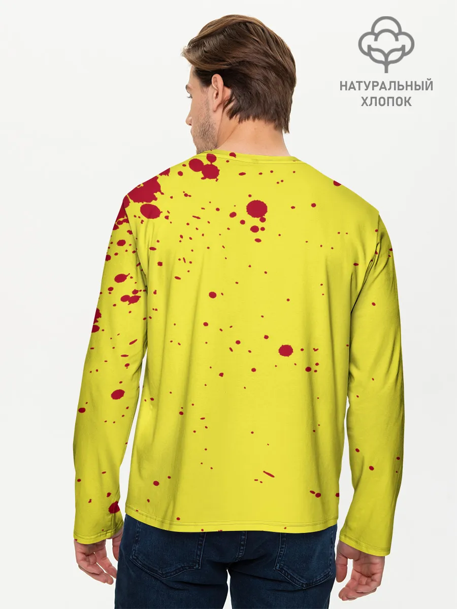 Мужской лонгслив базовый / TRAUMA TEAM Cyberpunk 2077