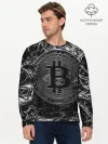 Мужской лонгслив базовый / БИТКОИН | BITCOIN
