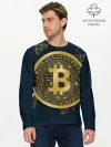 Мужской лонгслив базовый / БИТКОИН | BITCOIN