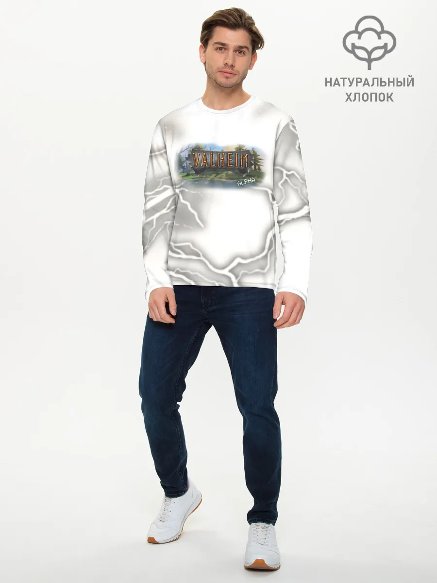 Мужской лонгслив базовый / Valheim