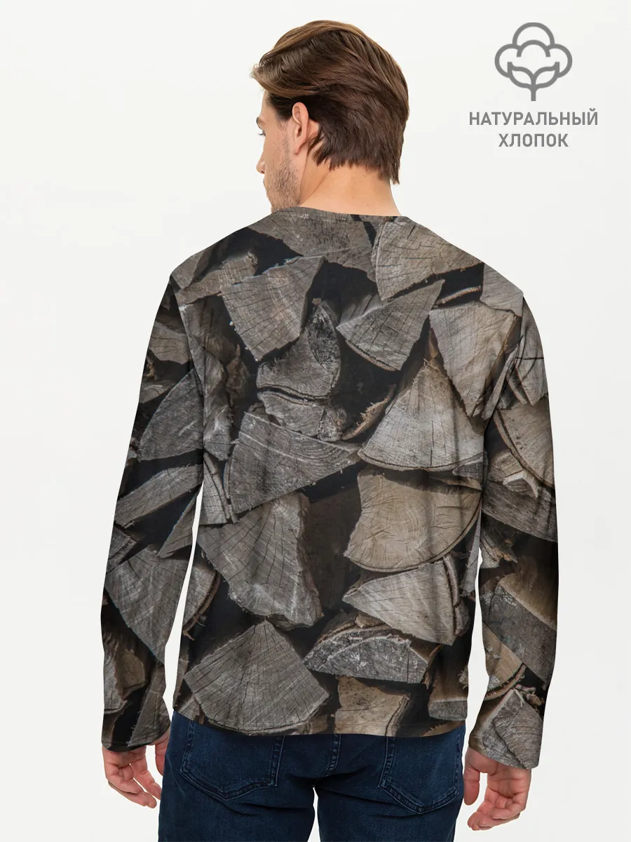 Мужской лонгслив базовый / ДРОВА