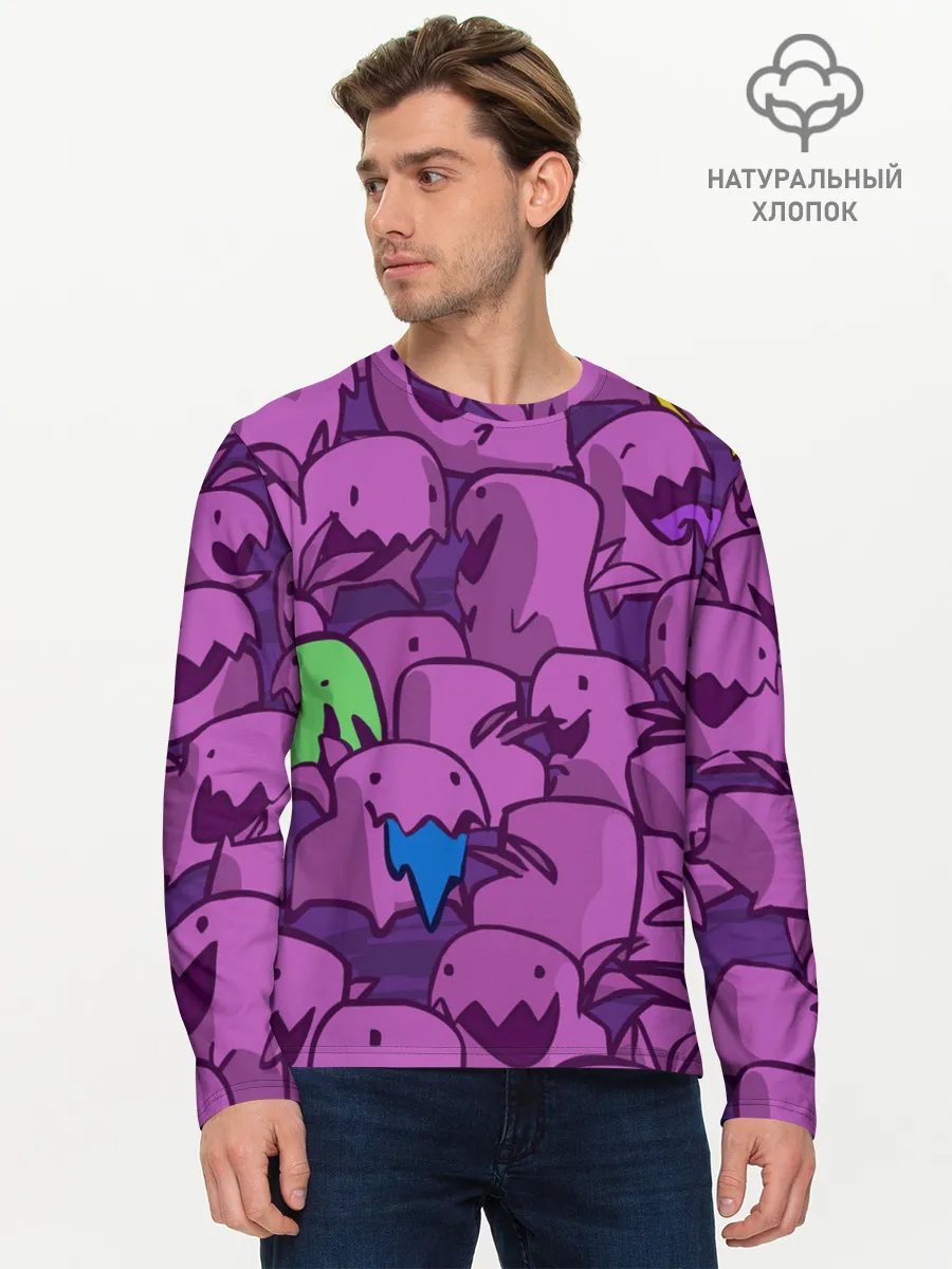 Мужской лонгслив базовый / ПикачушкА