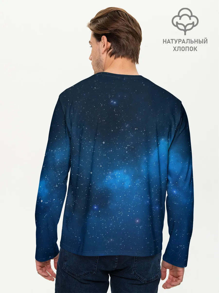 Мужской лонгслив базовый / SPACE LOVE