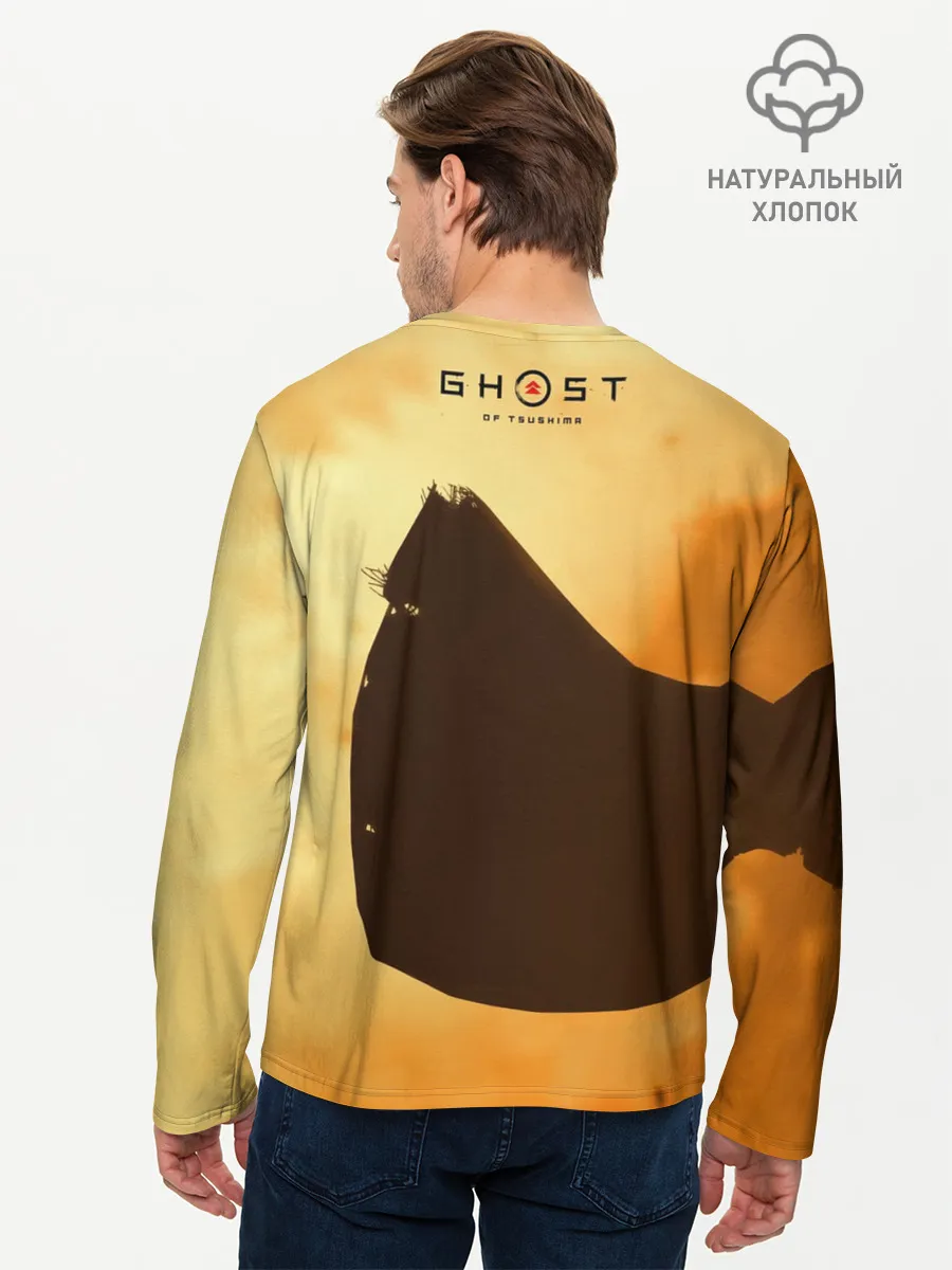 Мужской лонгслив базовый / Ghost of Tsushima | Jin Sakai