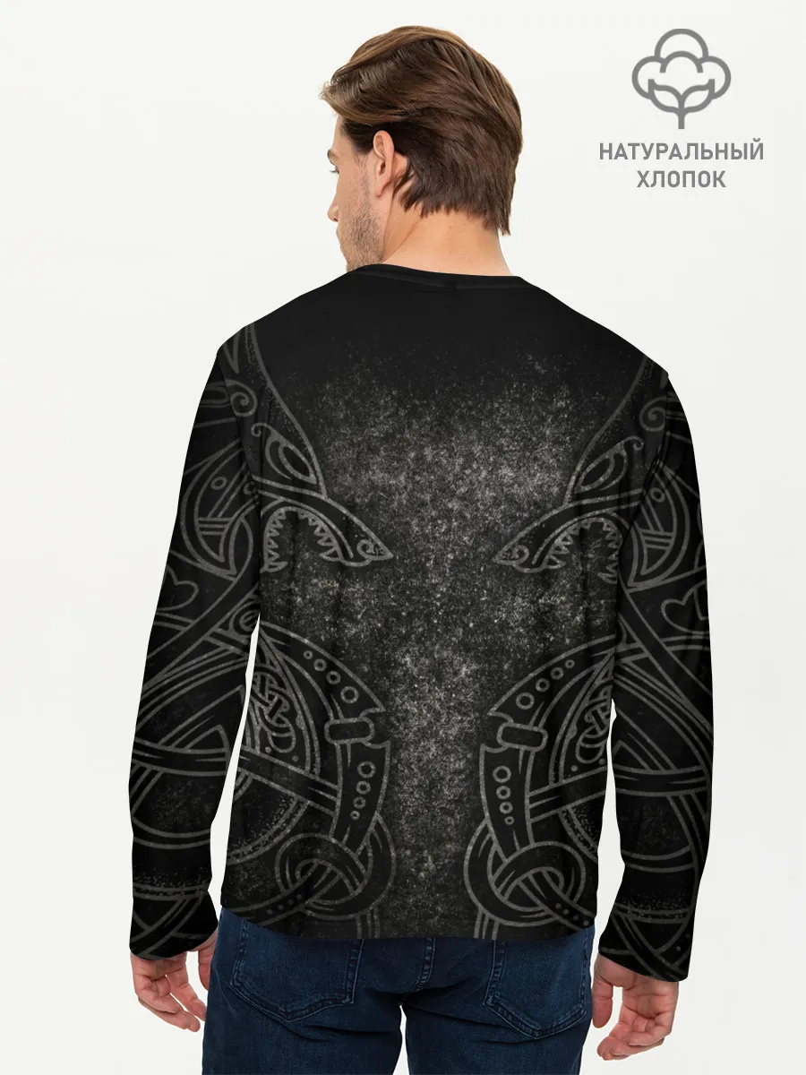 Мужской лонгслив базовый / Valheim