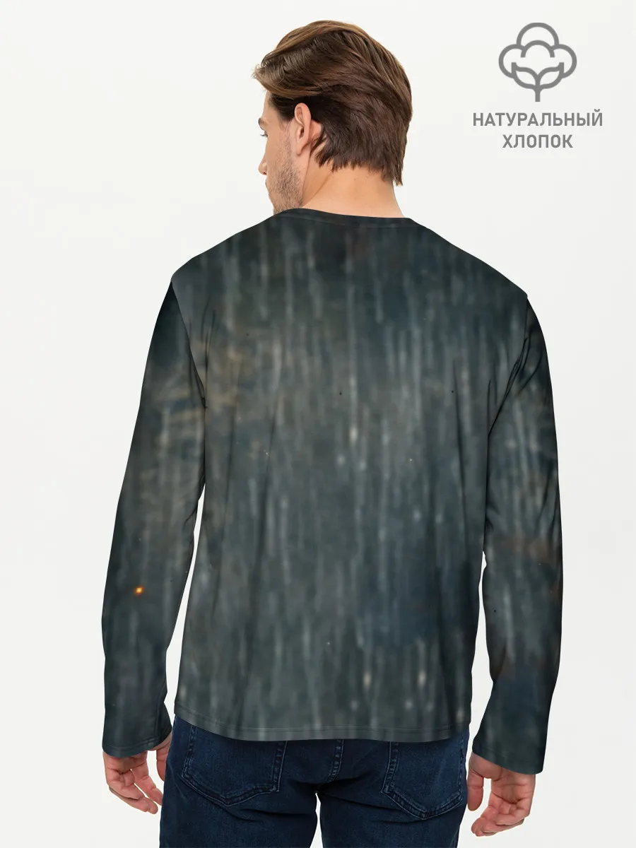 Мужской лонгслив базовый / Death Stranding | Сэм