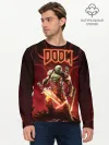 Мужской лонгслив базовый / Doom | Думгай