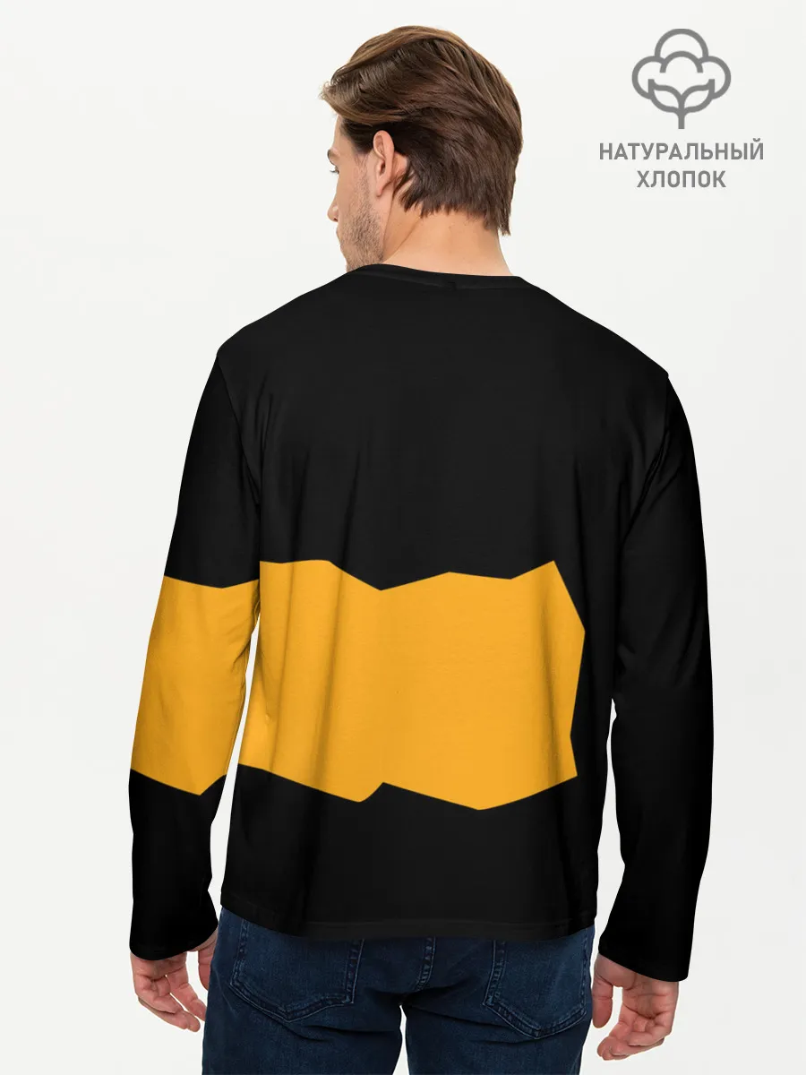 Мужской лонгслив базовый / БИТКОИН ШАХТЕР | BITCOIN