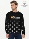 Мужской лонгслив базовый / БИТКОИН | BITCOIN