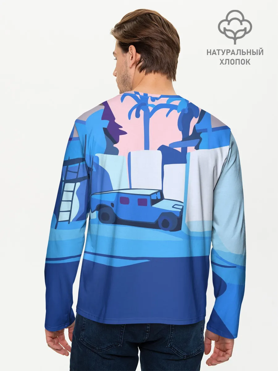 Мужской лонгслив базовый / CS GO МУЛЬТФИЛЬМ