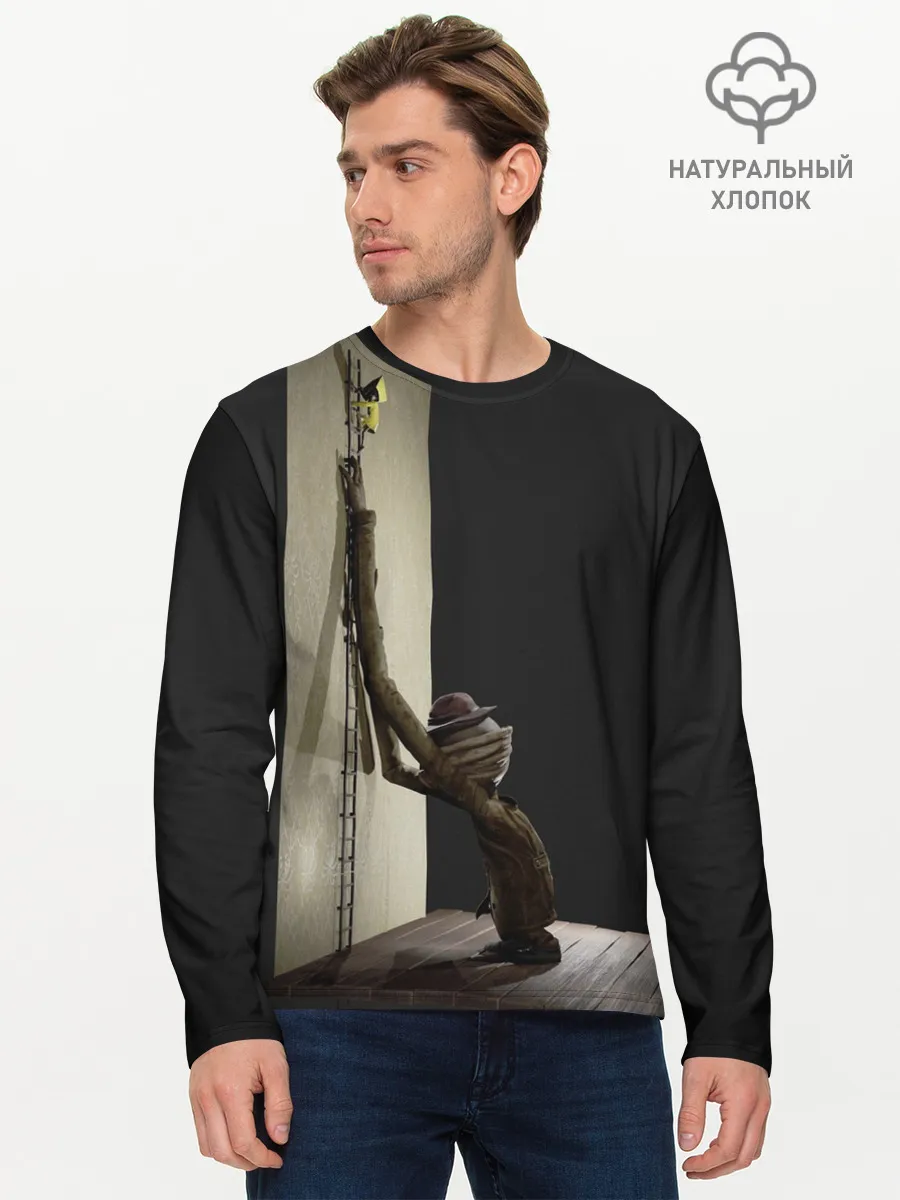 Мужской лонгслив базовый / Little Nightmares Постер