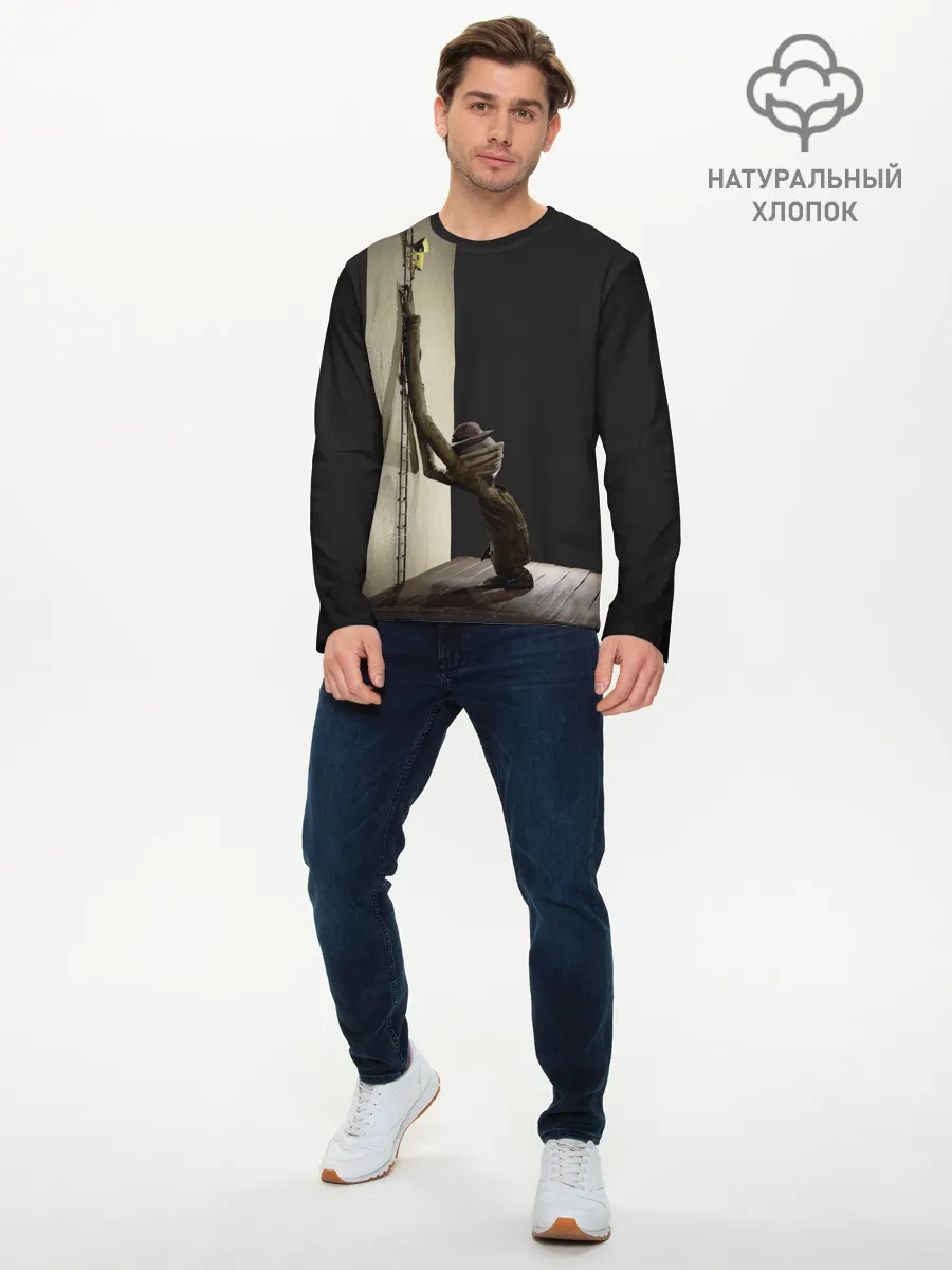 Мужской лонгслив базовый / Little Nightmares Постер