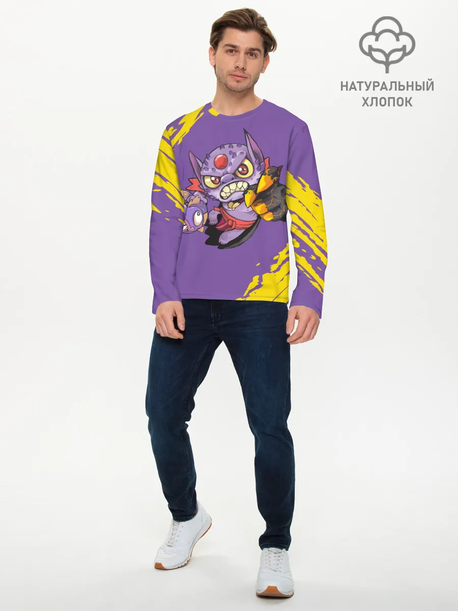 Мужской лонгслив базовый / Лион | Dota 2