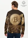 Мужской лонгслив базовый / Биткоин