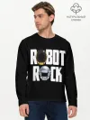 Мужской лонгслив базовый / Robot Rock
