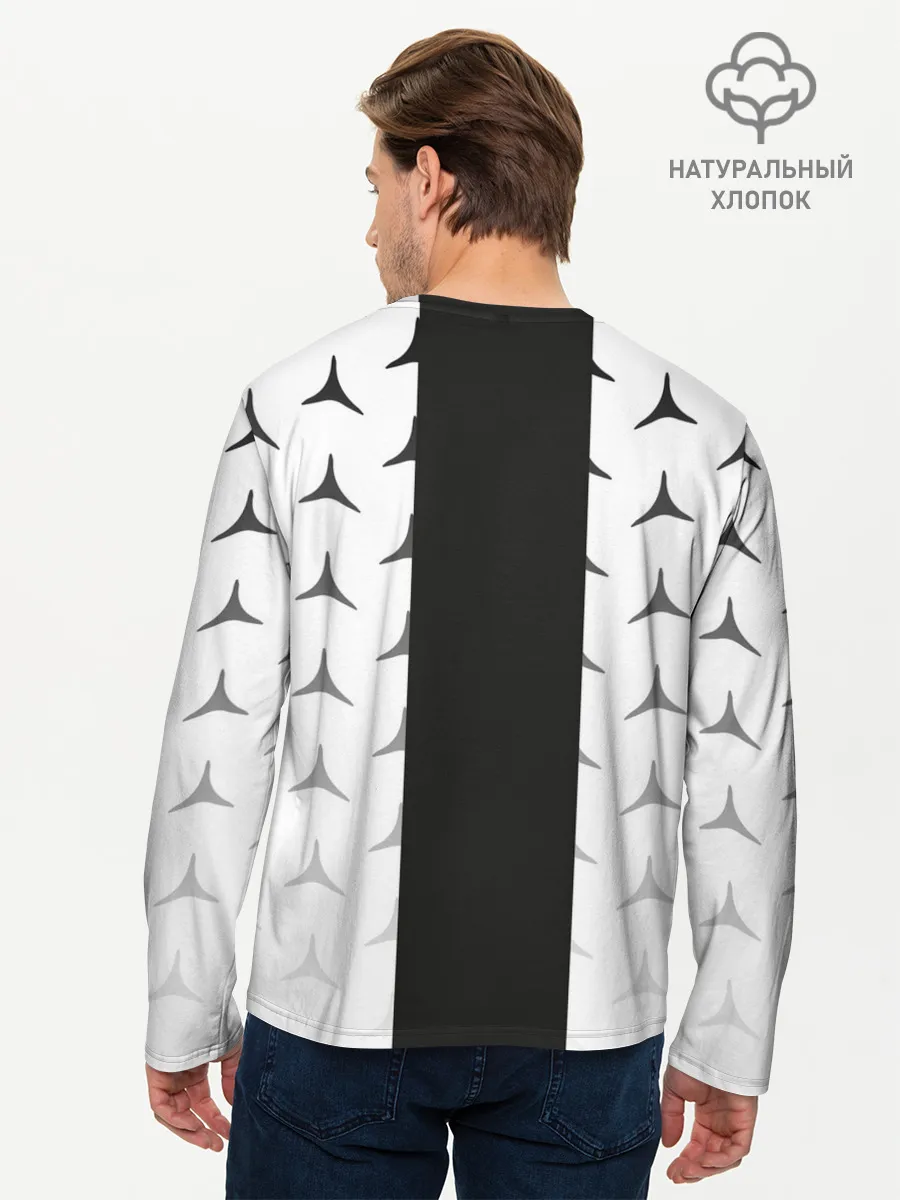 Мужской лонгслив базовый / MERCEDES BENZ