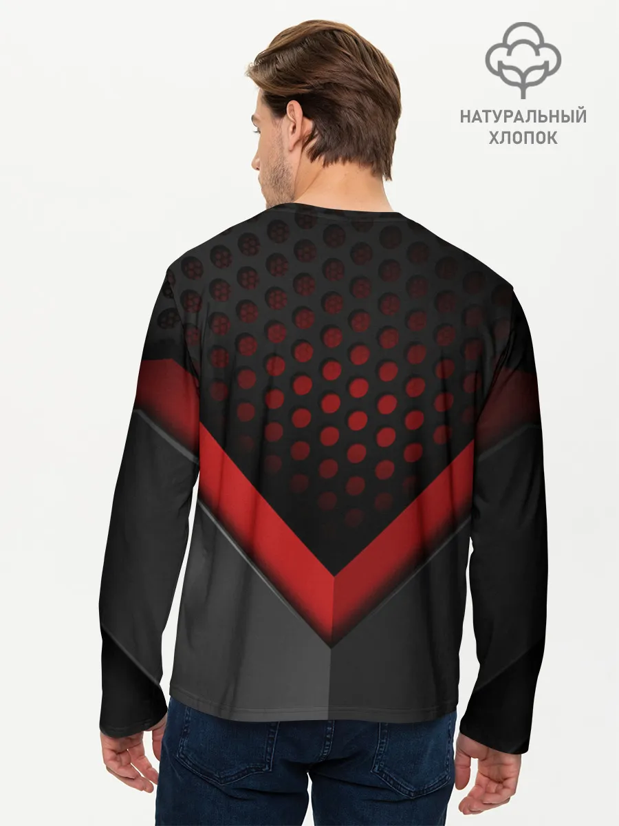 Мужской лонгслив базовый / К - 9