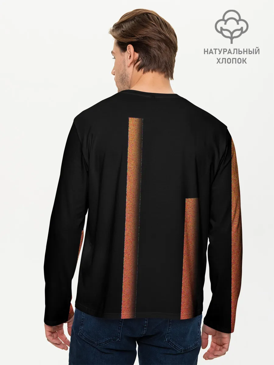 Мужской лонгслив базовый / BLM