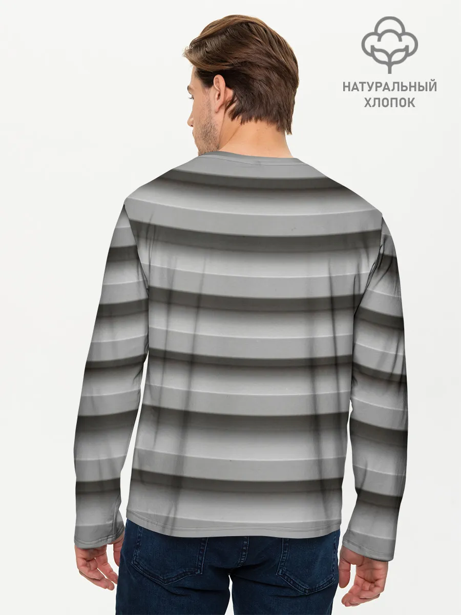 Мужской лонгслив базовый / Анти Covid