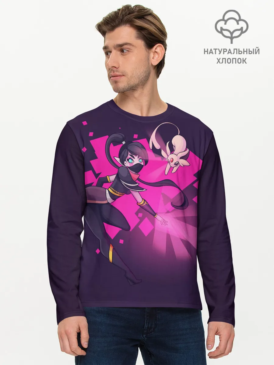 Мужской лонгслив базовый / Темпларочка | Dota 2