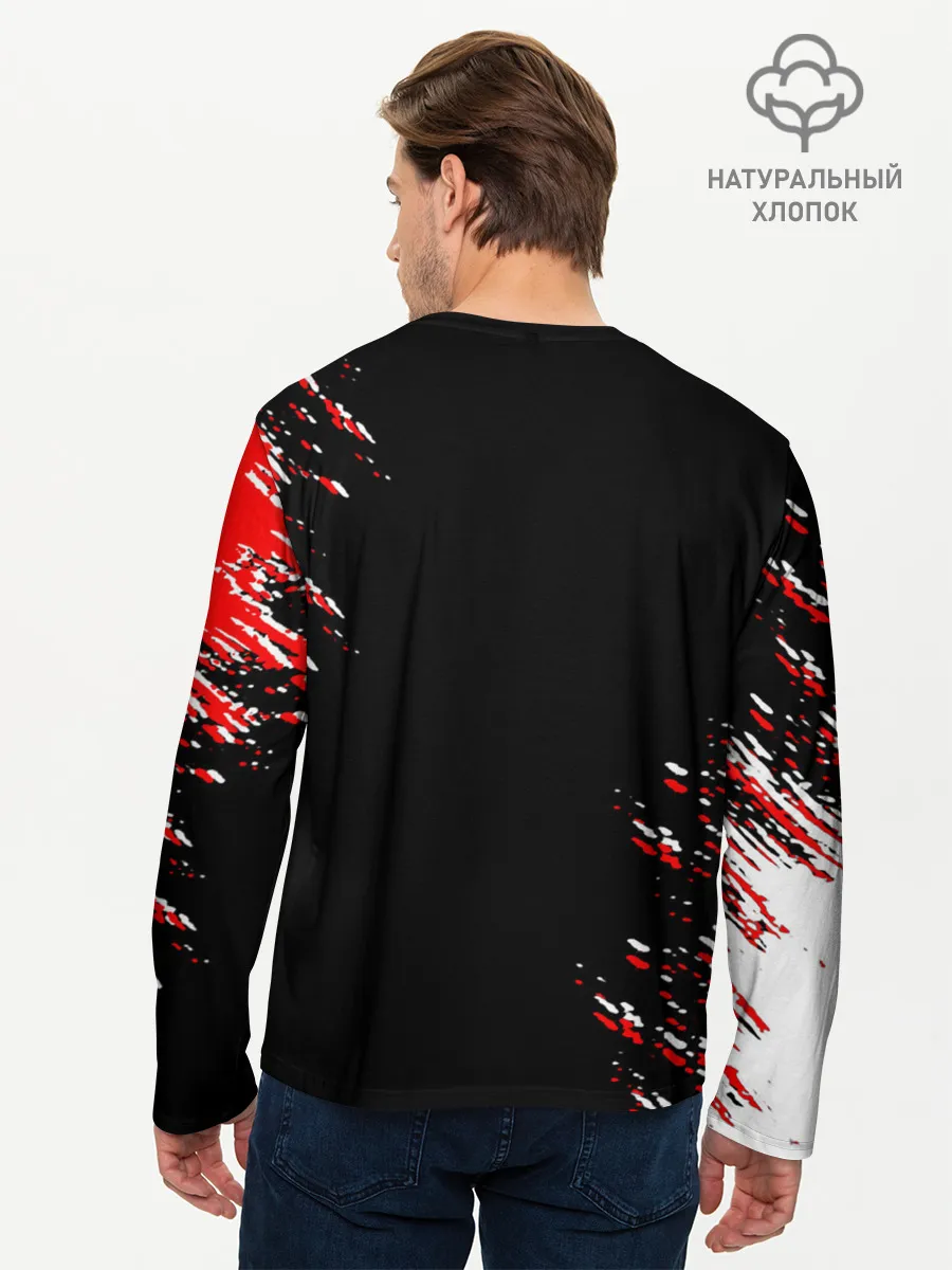 Мужской лонгслив базовый / Welcome to despair