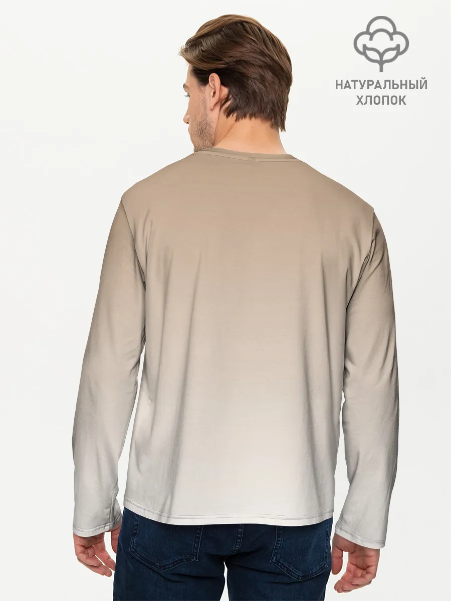 Мужской лонгслив базовый / сова котик аниме