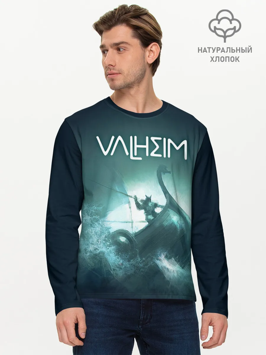Мужской лонгслив базовый / Valheim