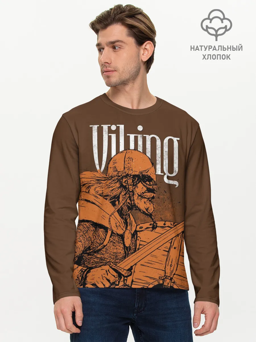 Мужской лонгслив базовый / Viking