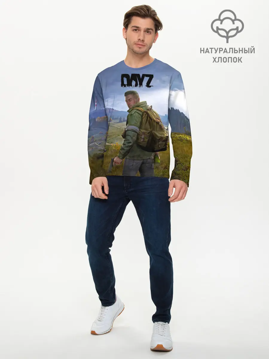 Мужской лонгслив базовый / DayZ | ДэйЗи