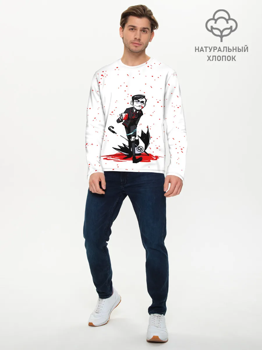 Мужской лонгслив базовый / Академия Амбрелла