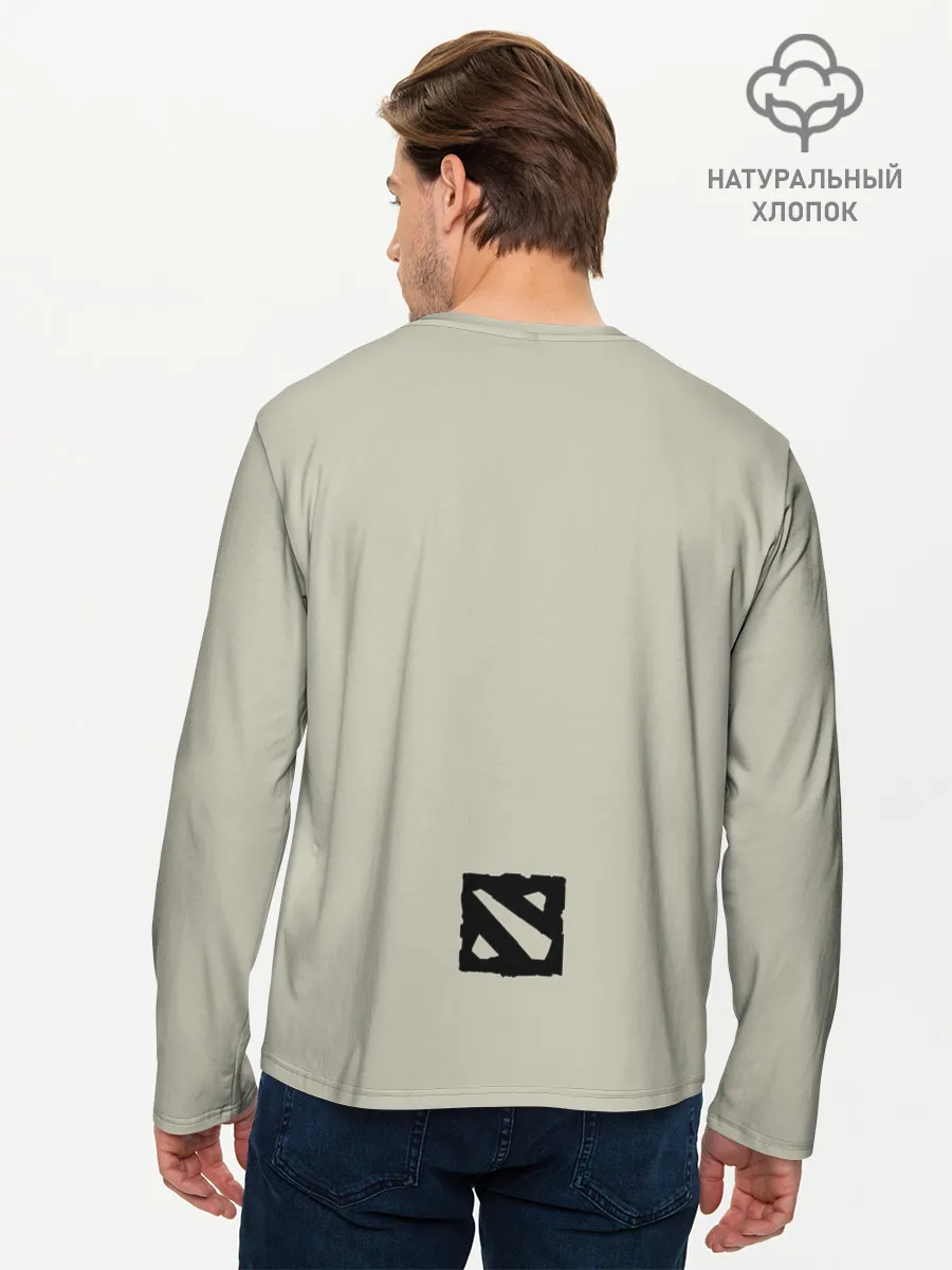 Мужской лонгслив базовый / Гуля | Dota 2