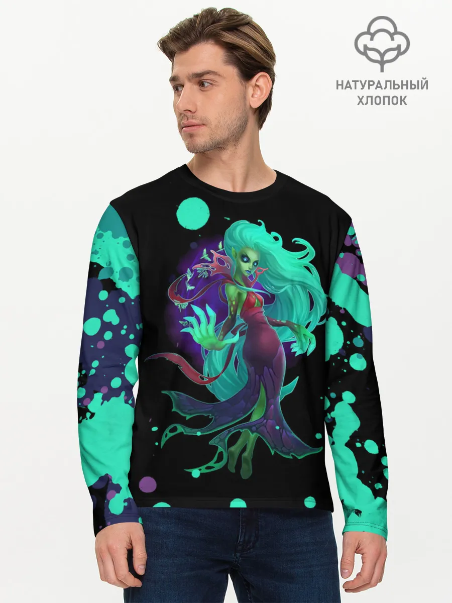 Мужской лонгслив базовый / Death prophet | Dota 2
