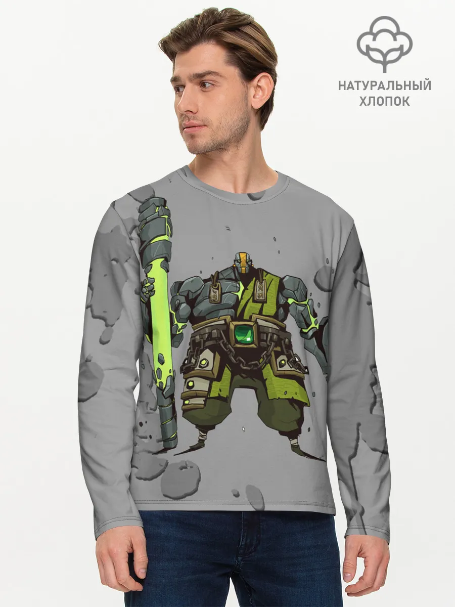 Мужской лонгслив базовый / Земеля | Dota 2